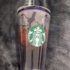 Brand New Starbucks Black & Green Logo Travel Tumbler